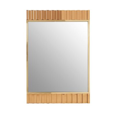Contemporary Gold Finish Mirror