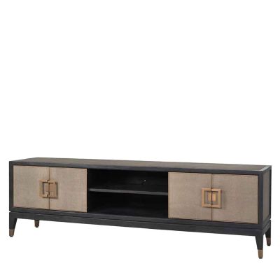 Bloomville TV-Unit with 4-doors (Gold)