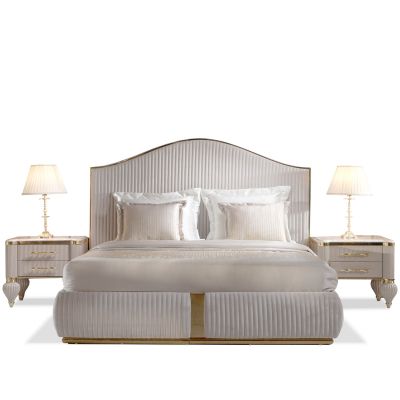 Amara Bed with Bedside Table Set