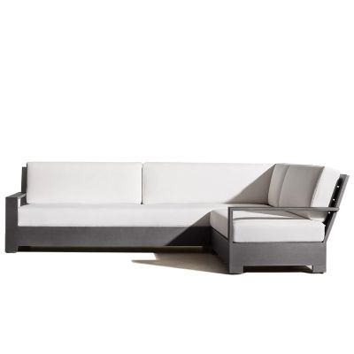Beverly Aluminium L-Shape Right Arm Lounge Set
