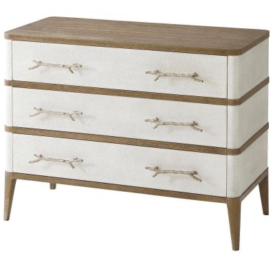 Theodore Alexander Chest of Drawers Brandon in Champagne