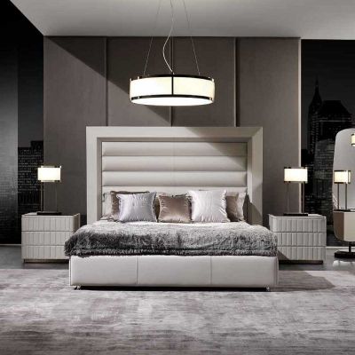 Contemporary Italian Upholstered Bed