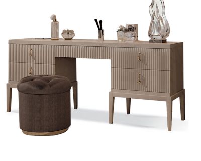 Luxury Italian Art Deco Style 5 Drawer Dressing Table