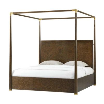 Theodore Alexander Kesden Four Poster Bed Us King Size & Floating Divan