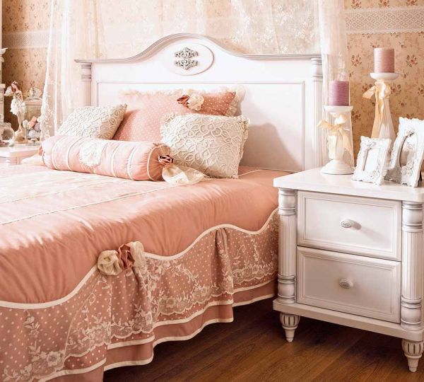 Romantic Bed (100 x 200 cm )