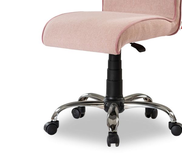 Soft Swivel Chair Pink
