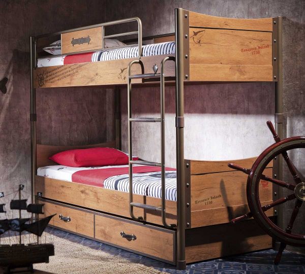 Pirate Bunk Bed (90 x 200)