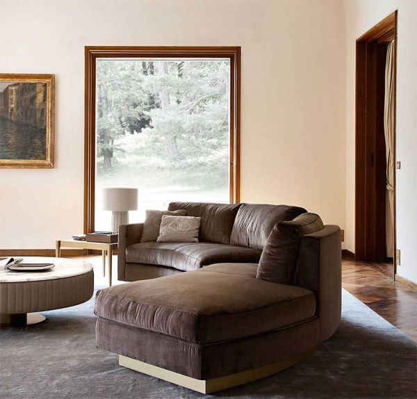 Luxury Montecarlo Curved Sofa