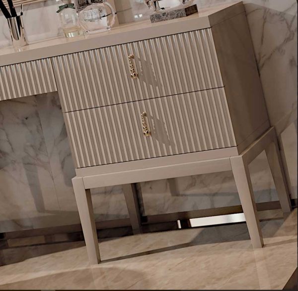 Luxury Italian Art Deco Style 5 Drawer Dressing Table