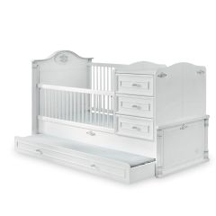 Romantic Convertible Baby Bed (With Parent Bed) Children 