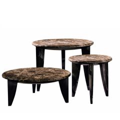 Signorini & Coco Virgilio Coffee Table Set of 3 Coffee Tables 