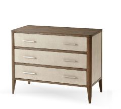 Contemporary Komodo Leather Chest of Drawers Managrove  