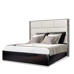 Scarlett Embossed Leather Bed  