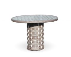 Strips Round Dining Table  