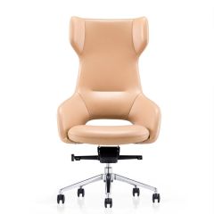 Cosmo High Back Swivel Executive Chair Sand Office Chairs 