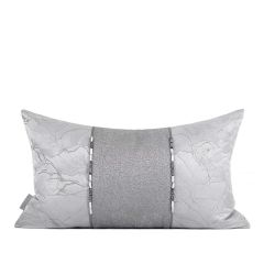 Sierra Rectangle Cushion Light Grey  
