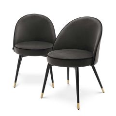 Eichholtz Cooper Dining Chair Set of 2 Designer Collections 