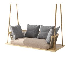 Contemporary Garden Hanging Daybed Console Tables 