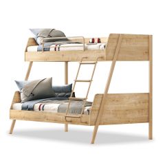Mocha Large Bunk Bed Wood (90x200-120x200 cm) Children 