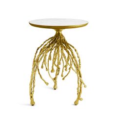Water Hyacinth Accent Table  