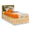 Mocha Bed With Storage Base  