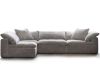 Truman Large Grey Velvet Sofa  