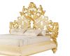 Luxury Empire Ornate Gold Leaf Bed  