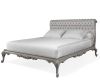 Classic Roll Top Upholstered Bed  