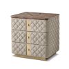 Alfred 3 Drawer Nightstand  
