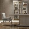 Designer Italian Quilted Rectangular Dining Table  