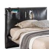 Dark Metal Bed (100 x 200 cm)  