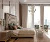 Luxury Italian Designer Bed with Tall Headboard  