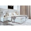 Aurora Bed with Bedside Table Set  